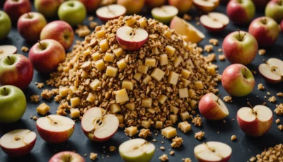 crumble pomme